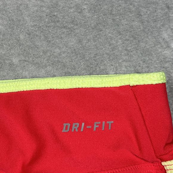 Nike Pink Yellow Running Skirt with Built-in Shorts 453694-617 Women’s Size: L - Picture 10 of 16